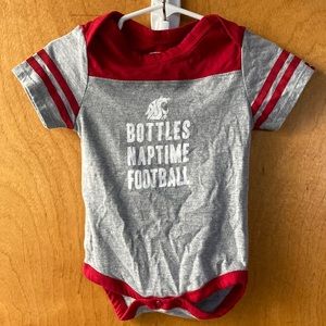 VGUC WSU Cougars Onesie, 3-6M